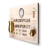 Lapide modello premium bronzo